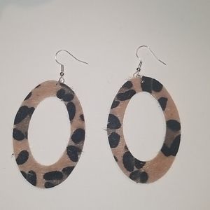 Stylish Leopard Print Earrings